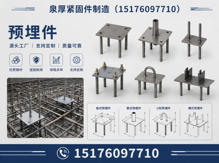 武安市建筑预埋件展示图